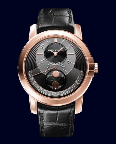 Harry Winston Midnight Moon Phase Automatic 42mm MIDAMP42RR002 Replica Watch
